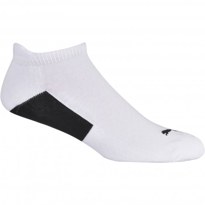 2-Pack Logo Sports Trainer Socks, White