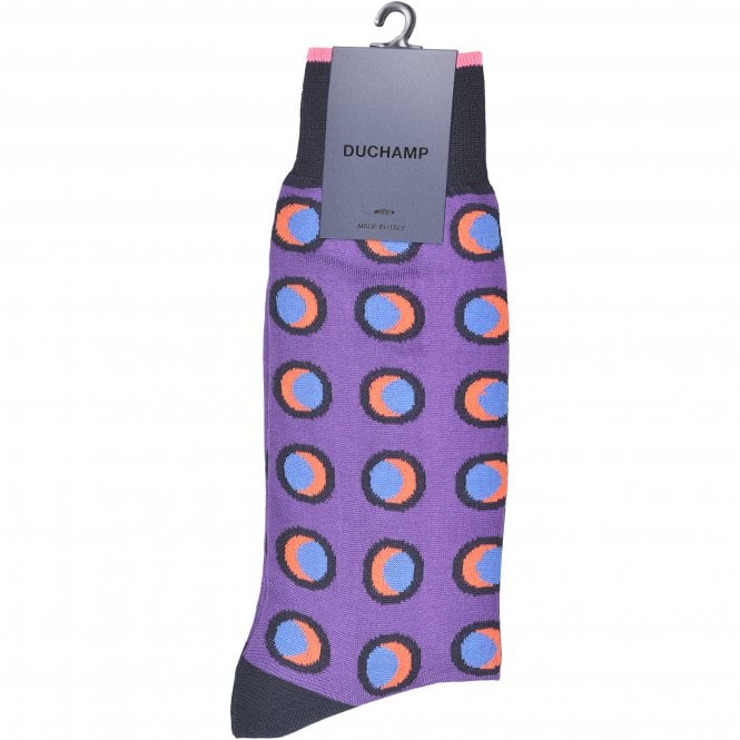 Disc Socks, Purple