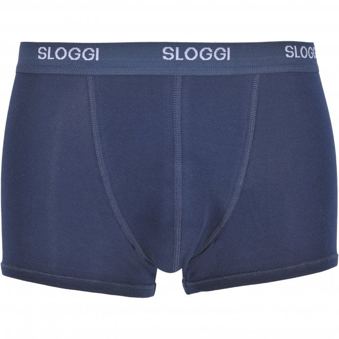 Basic Short Boxer Trunk, Navy