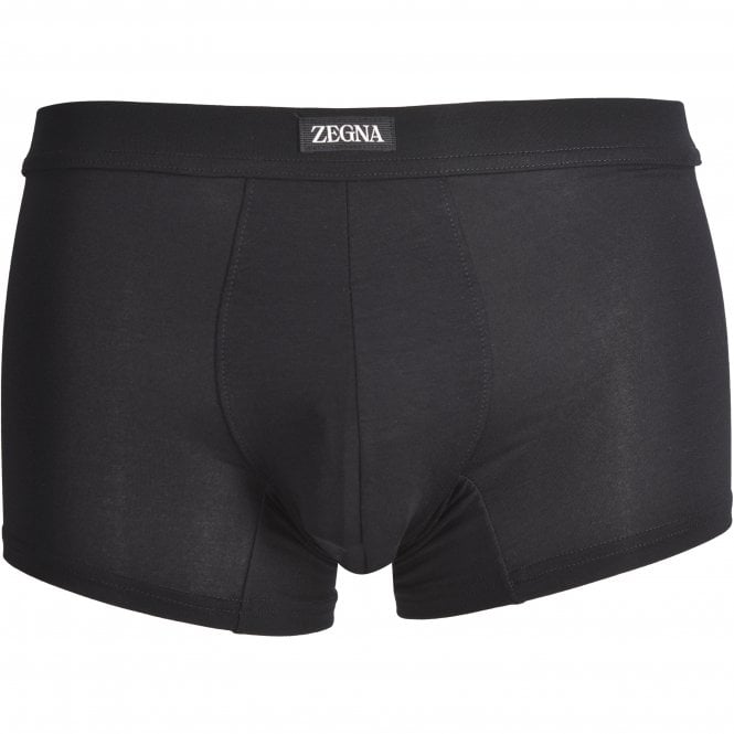 Micromodal Stretch Boxer Trunk, Black