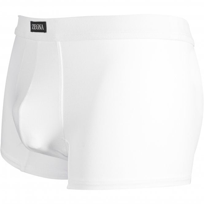 Stretch Modal Boxer Trunk, White