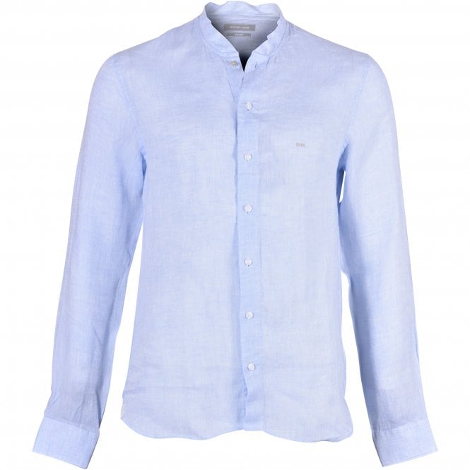 Linen Shirt, Light Blue