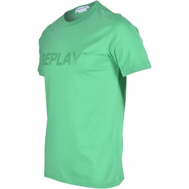 Appliqued Logo T-Shirt, Green