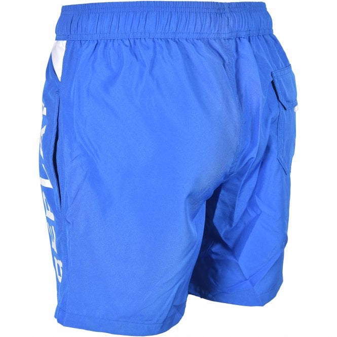 Side Logo Swim Shorts, Aegean Blue