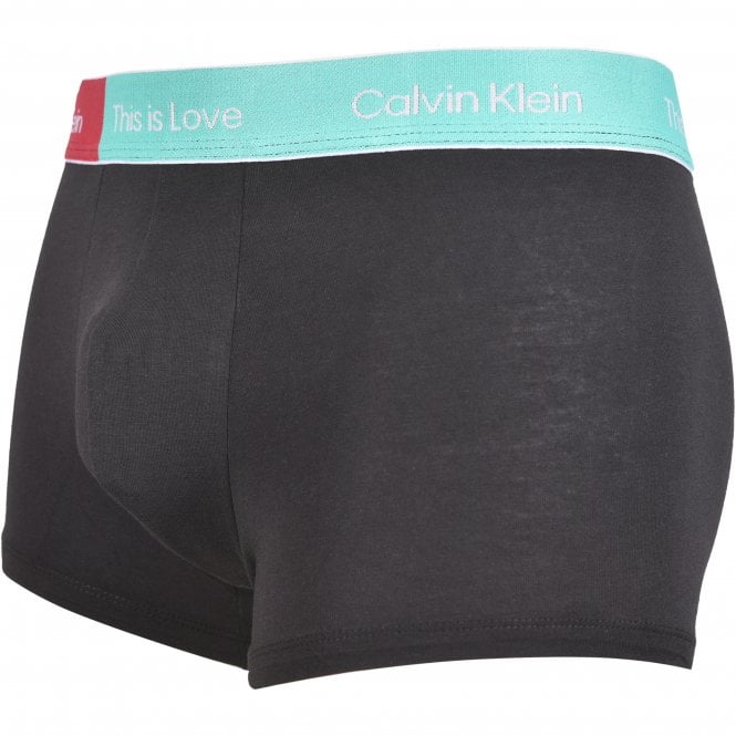 This Is Love Logo Pride Boxer Trunk, Black