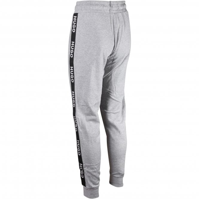 Sporty Logo Jogging Bottoms, Medium Grey Melange