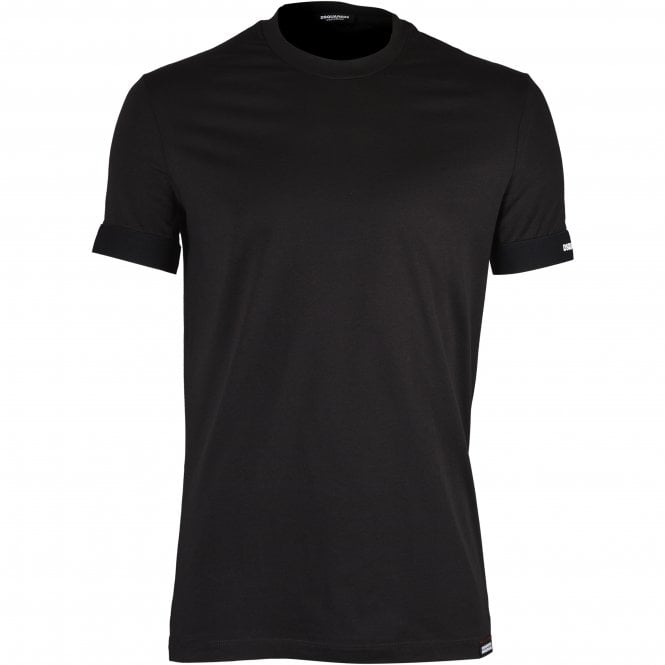 Logo Sleeve T-Shirt, Black