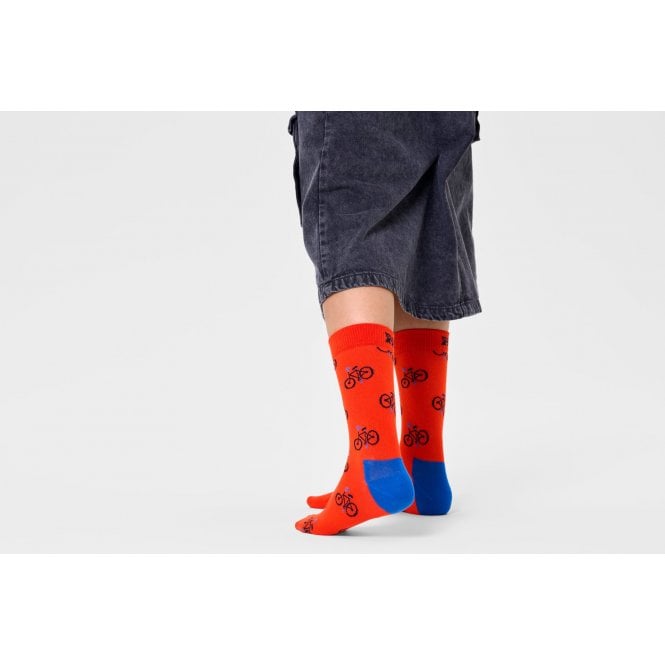 Bike Socks, Red