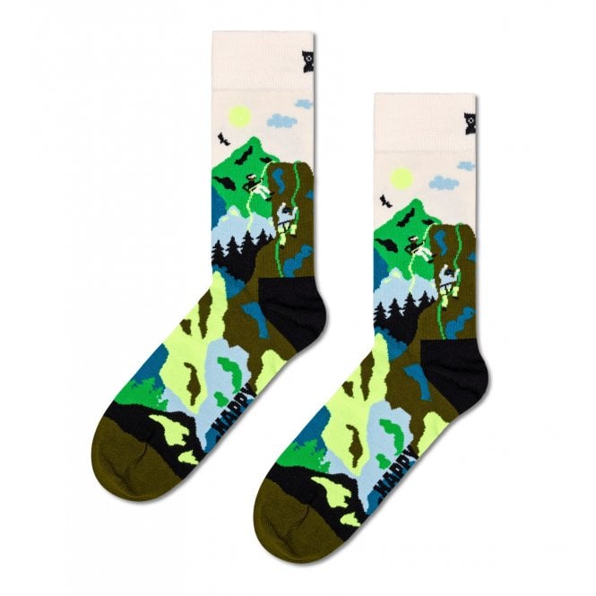 Climbing Socks, Dark Green