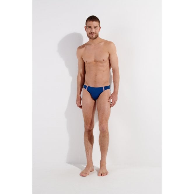 Nautical Cup Swim Micro Brief, Navy