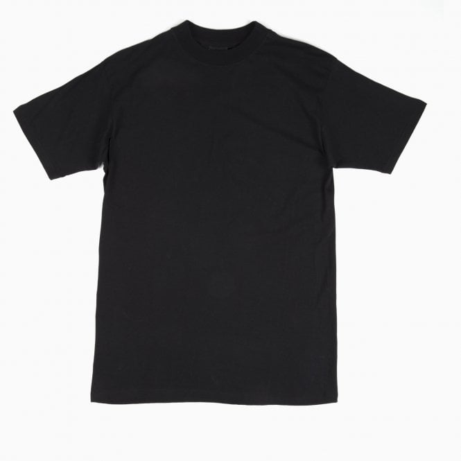 Harro Pure Cotton Crew-Neck T-Shirt, Black