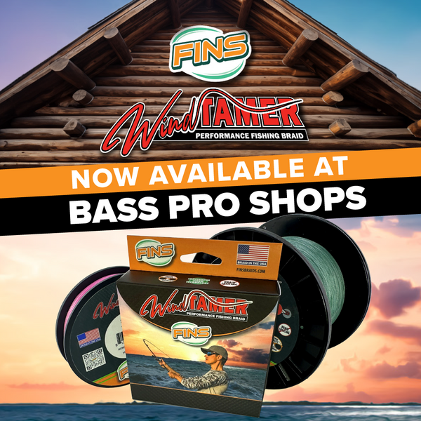 Fins braid windtamer available at bass pro