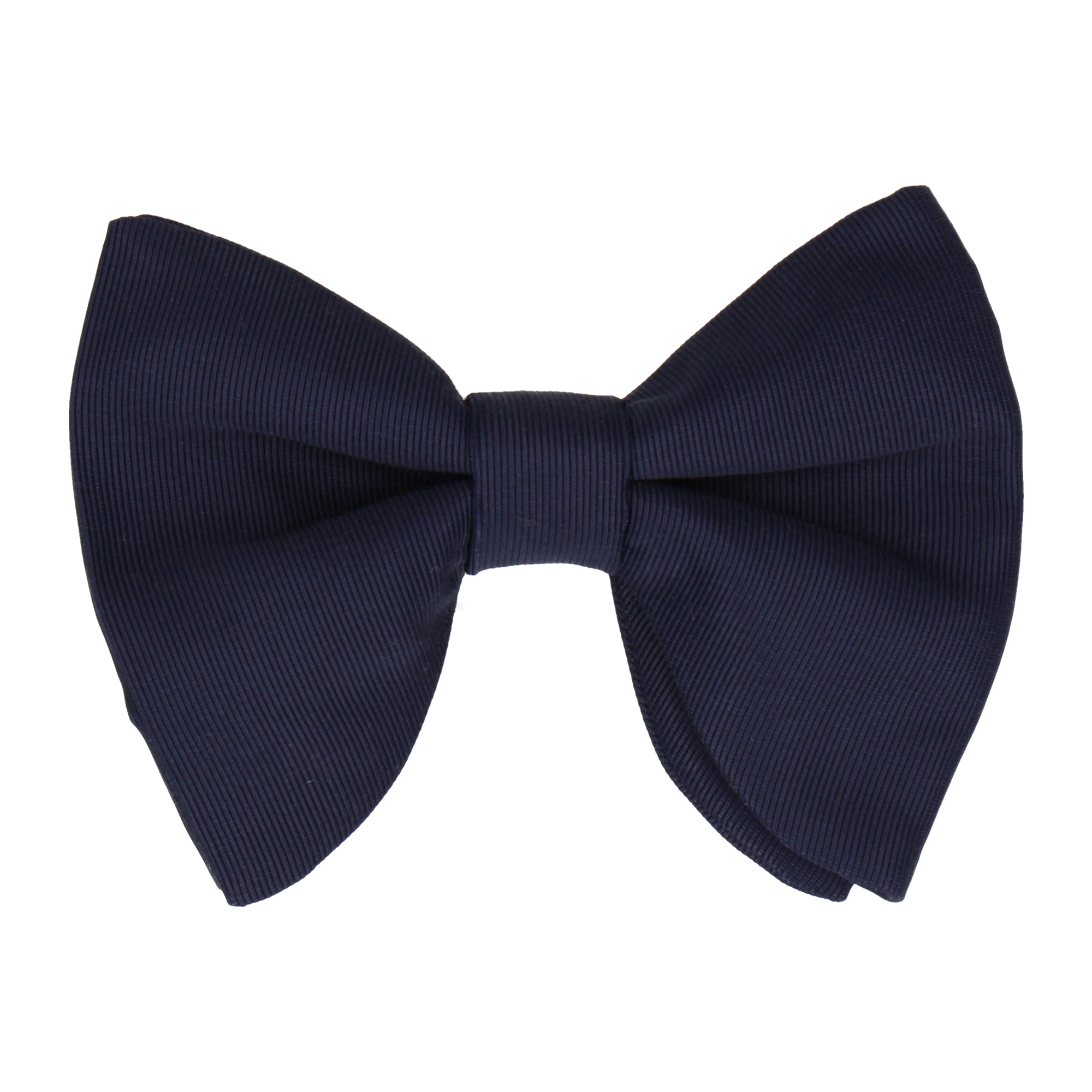 Navy Grosgrain Bow Tie - Large Evening Style – Mrs Bow Tie