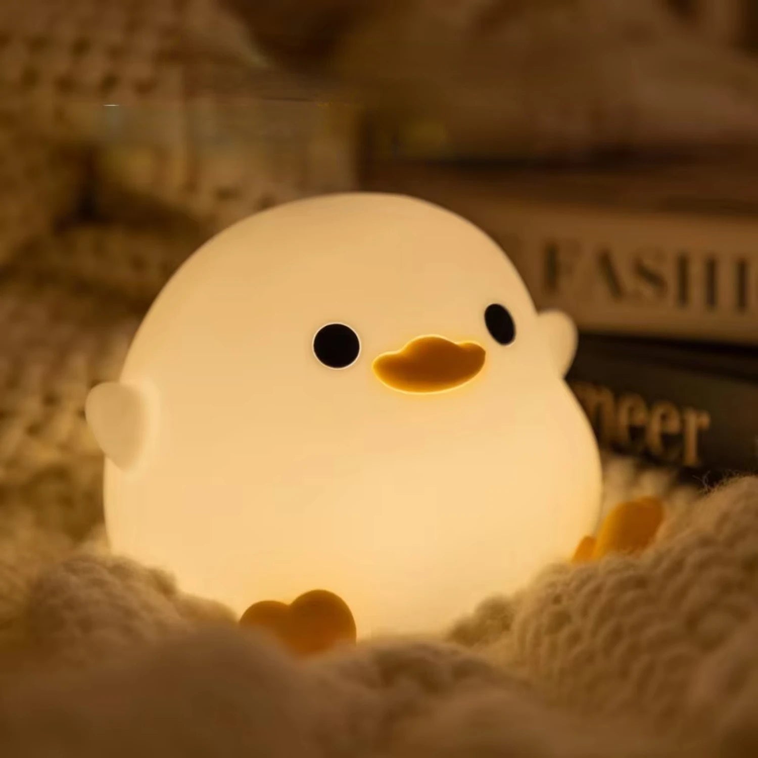 Dimmable LED Night Light with Touch Sensor & Timer (Duck)