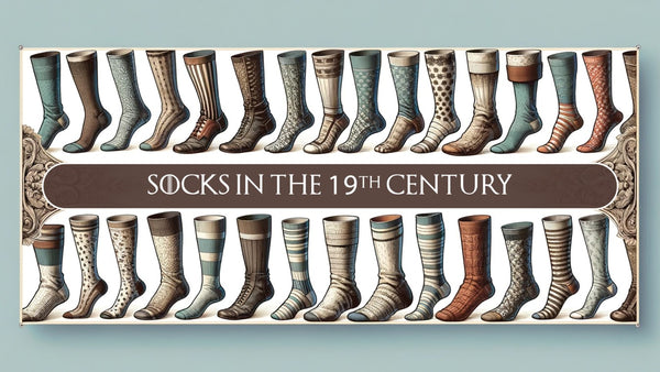 Socks in the 19th century: