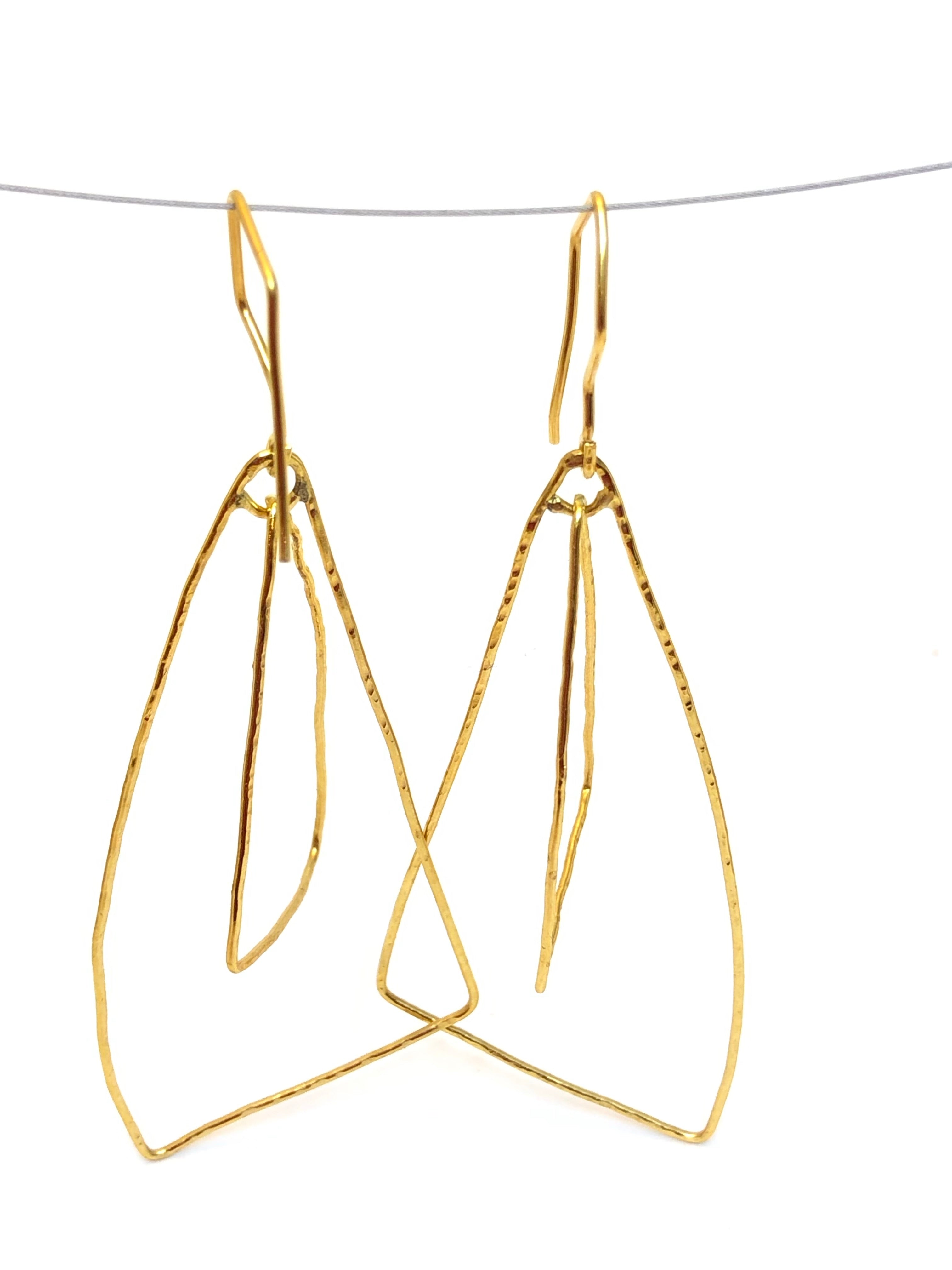 Double Triangle Earring