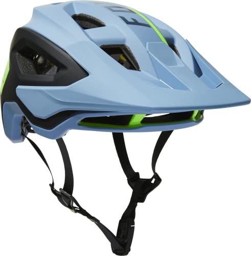 Fox Racing Speedframe Helmet - Fluorescent Yellow, Large – Bicycle  Outfitters Indy