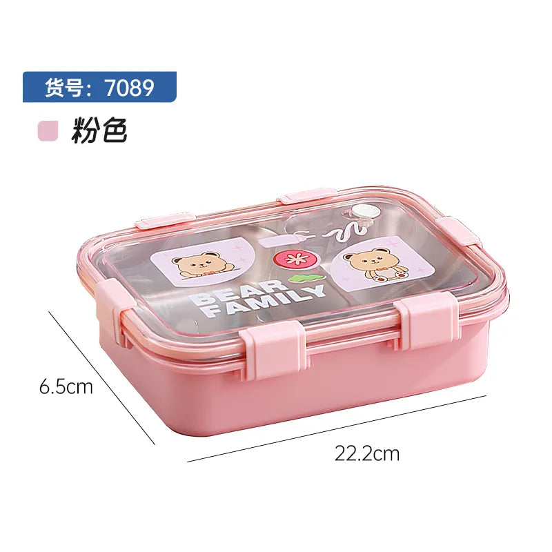 Stainless Steel Leakproof Bento Lunch Box