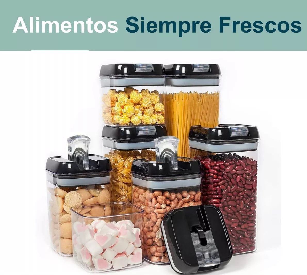 Organizador de Alimentos 7 Piezas