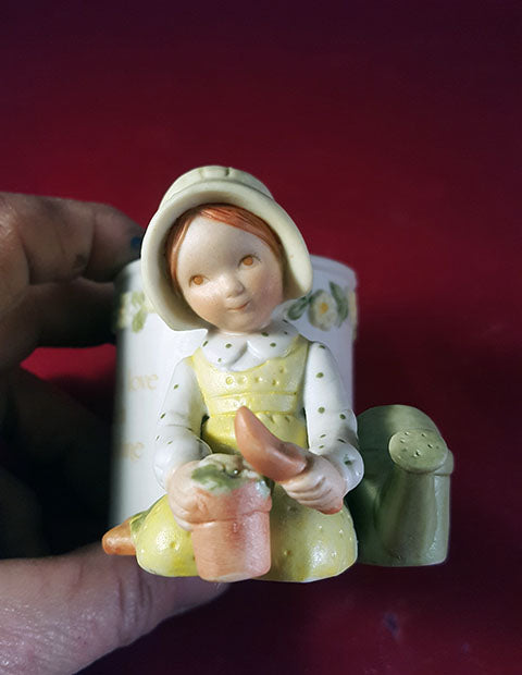 holly hobbie porcelain doll