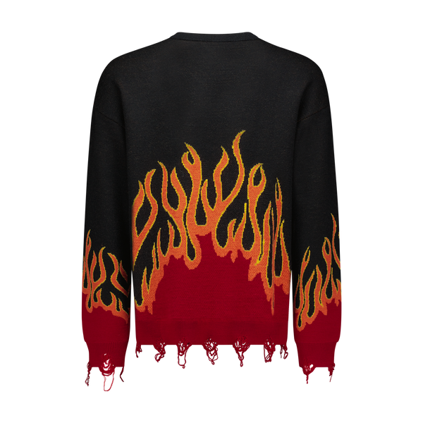 UP IN FLAMES SWEATER – Haculla