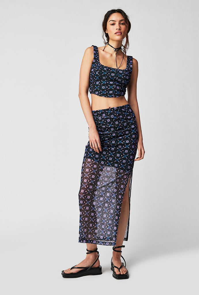FREE PEOPLE Corset GALAXY Set – Silver Accents