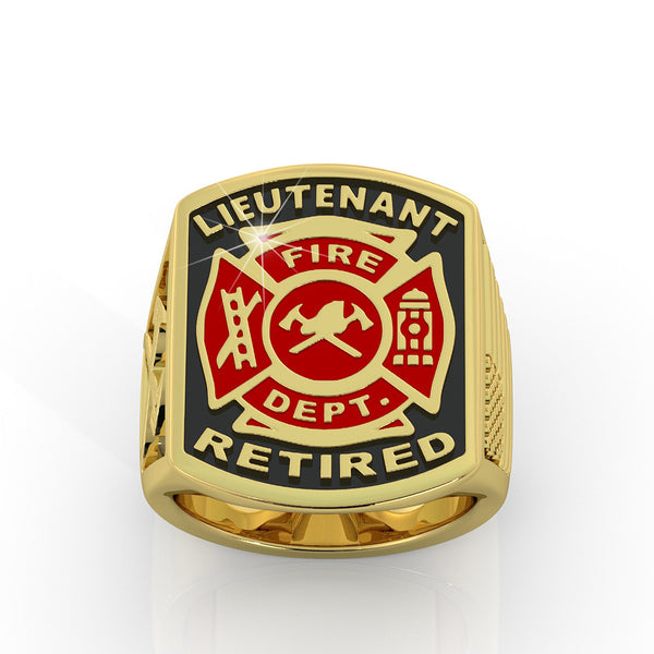 Retired Fire Lieutenant Ring - Limited Edition – ShineOn