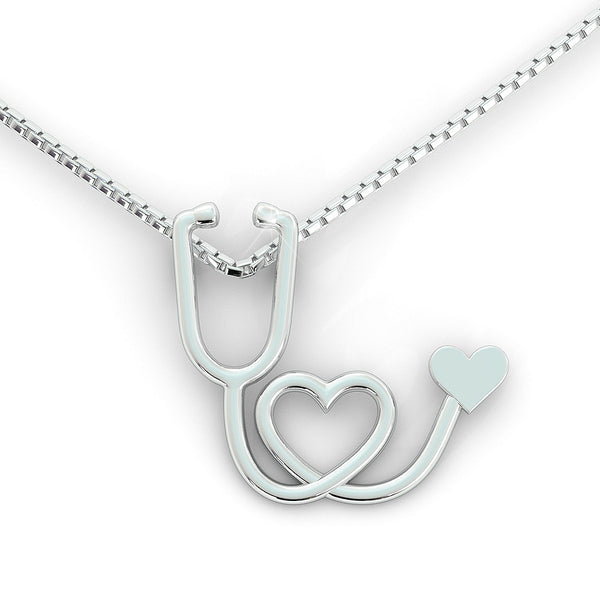 Stethoscope Necklace (.925 silver) – ShineOn