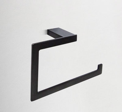 Capella Double Robe Hook, Matte Black - TBA9725-MB