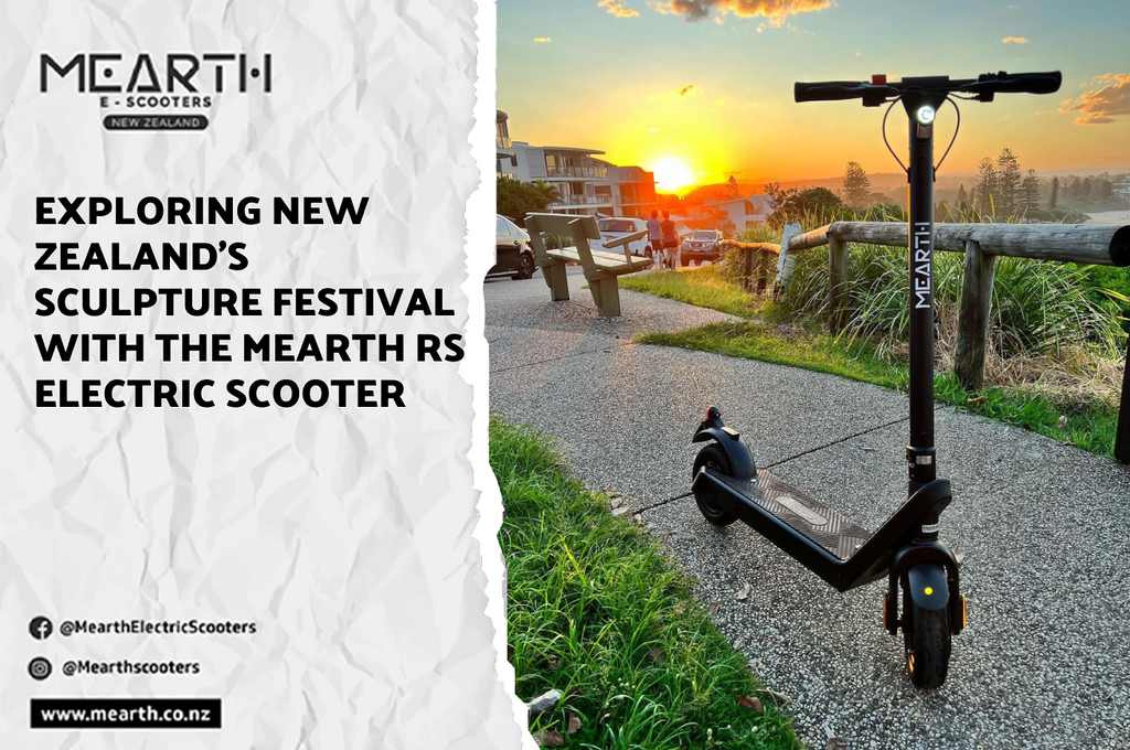 Exploring New Zealand's Sculpture Festival with the Mearth RS Electric Scooter