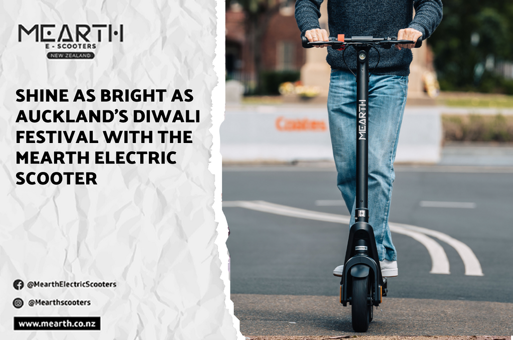 Shine as Bright as Auckland's Diwali Festival with the Mearth Electric Scooter