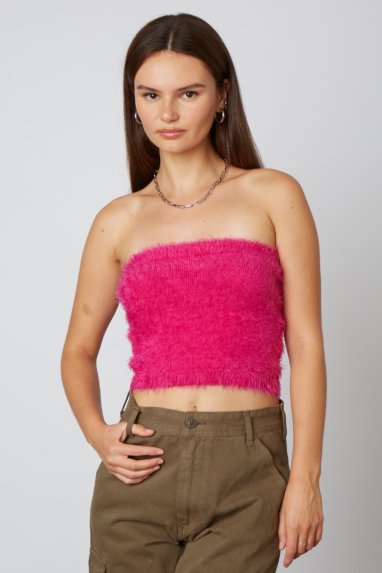 Buy Lalakiya'S - Women's Seamless Tube Top Padded Stylish Cotton