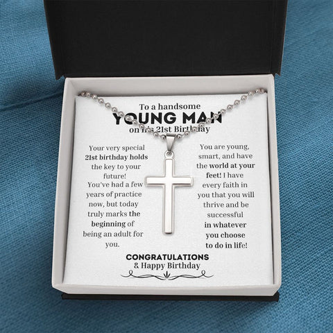 Cross Necklace | 21st birthday gifts for him