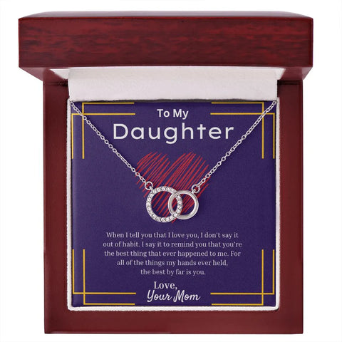 necklace from mom to daughter