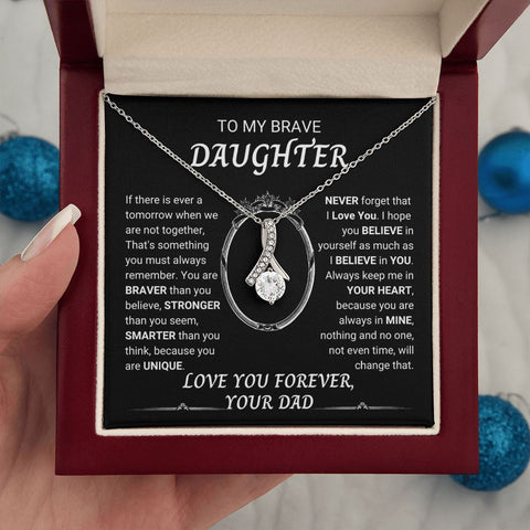 Alluring Beauty Necklace for daughter from Dad