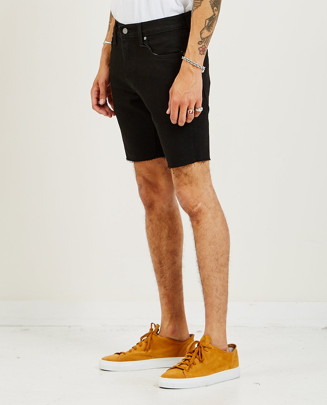 LEVI'S 412 Slim Shorts Black | AMERICAN RAG CIE