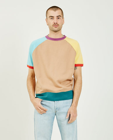 levis color block sweatshirt