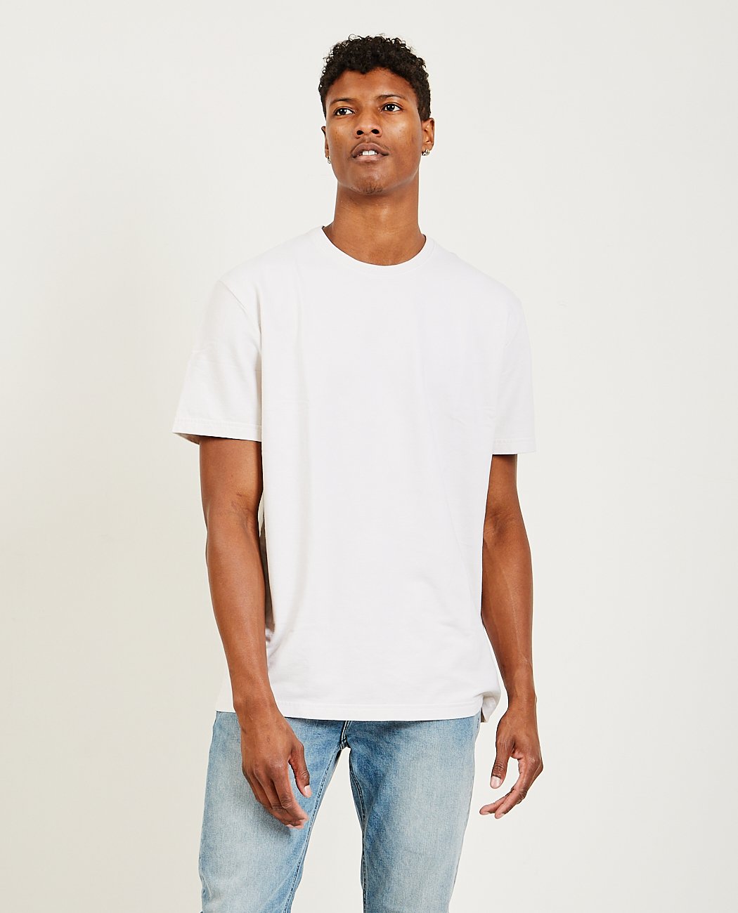 Classic Essential French Terry Tee Washed Pink