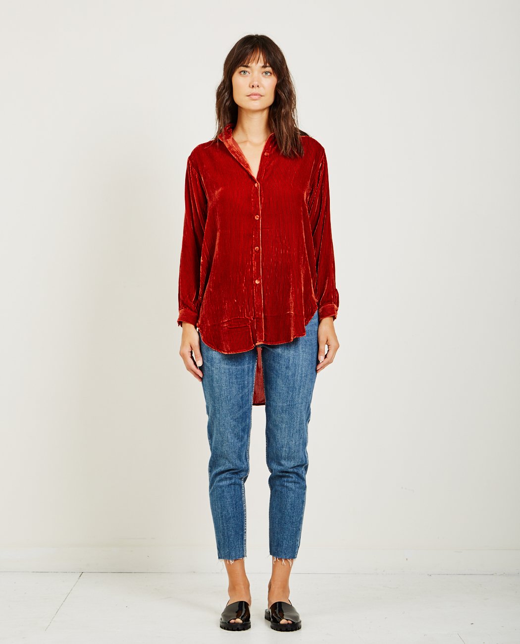 MATTEO VELVET SHIRT