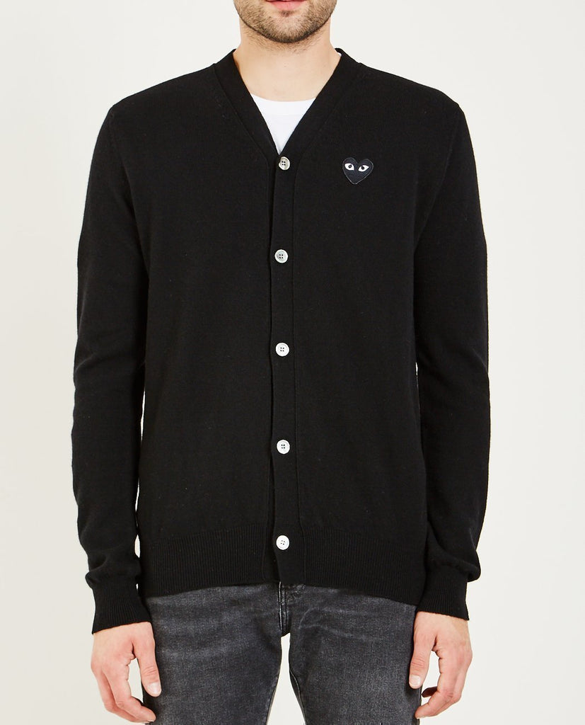 COMME DES GARÇONS PLAY Play Black Heart Cardigan | AMERICAN RAG CIE