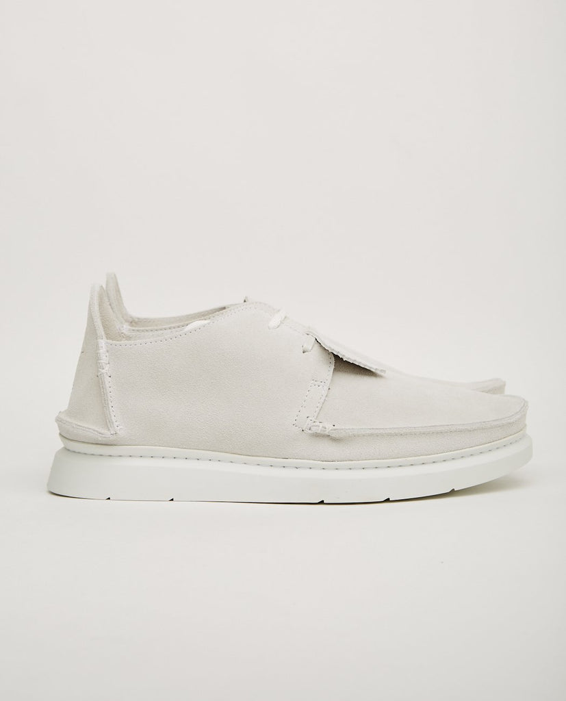 white clarks for men