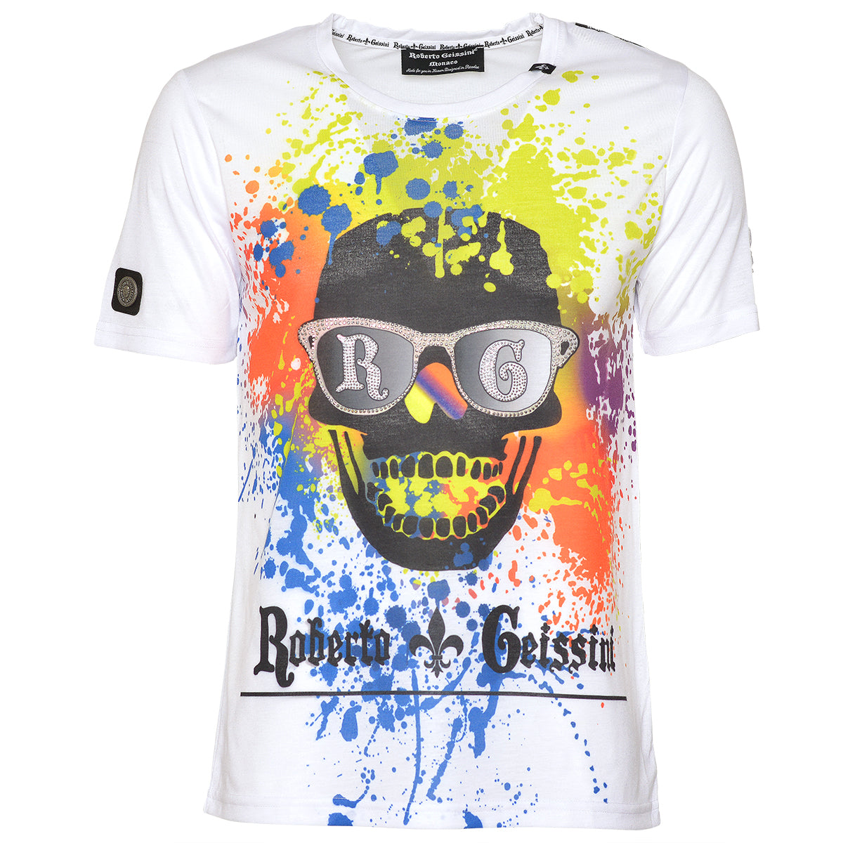 T-SHIRT SKULL GRAFFITI