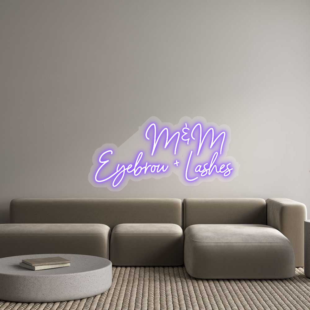 Custom Name Neon Sign             M...