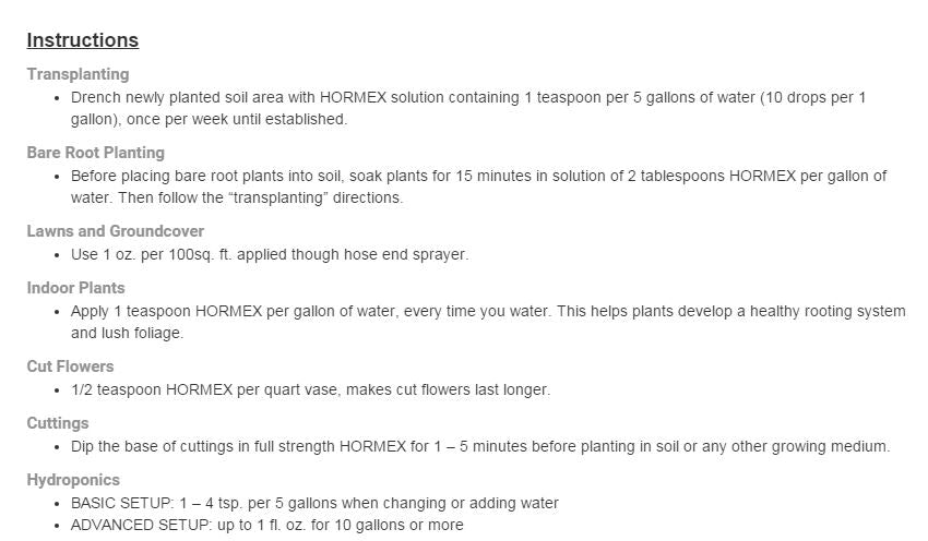 Hydroponic Nutrient Feed Charts La Hydroponic Supply