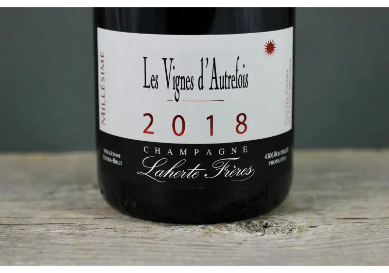 2018 Laherte Les Vignes d'Autrefois Blanc de Noirs Extra Brut Champagne