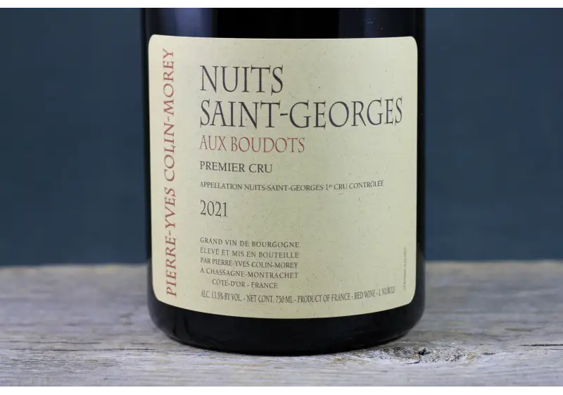 2021 Pierre-Yves Colin-Morey Nuits Saint Georges 1er Cru Aux Boudots