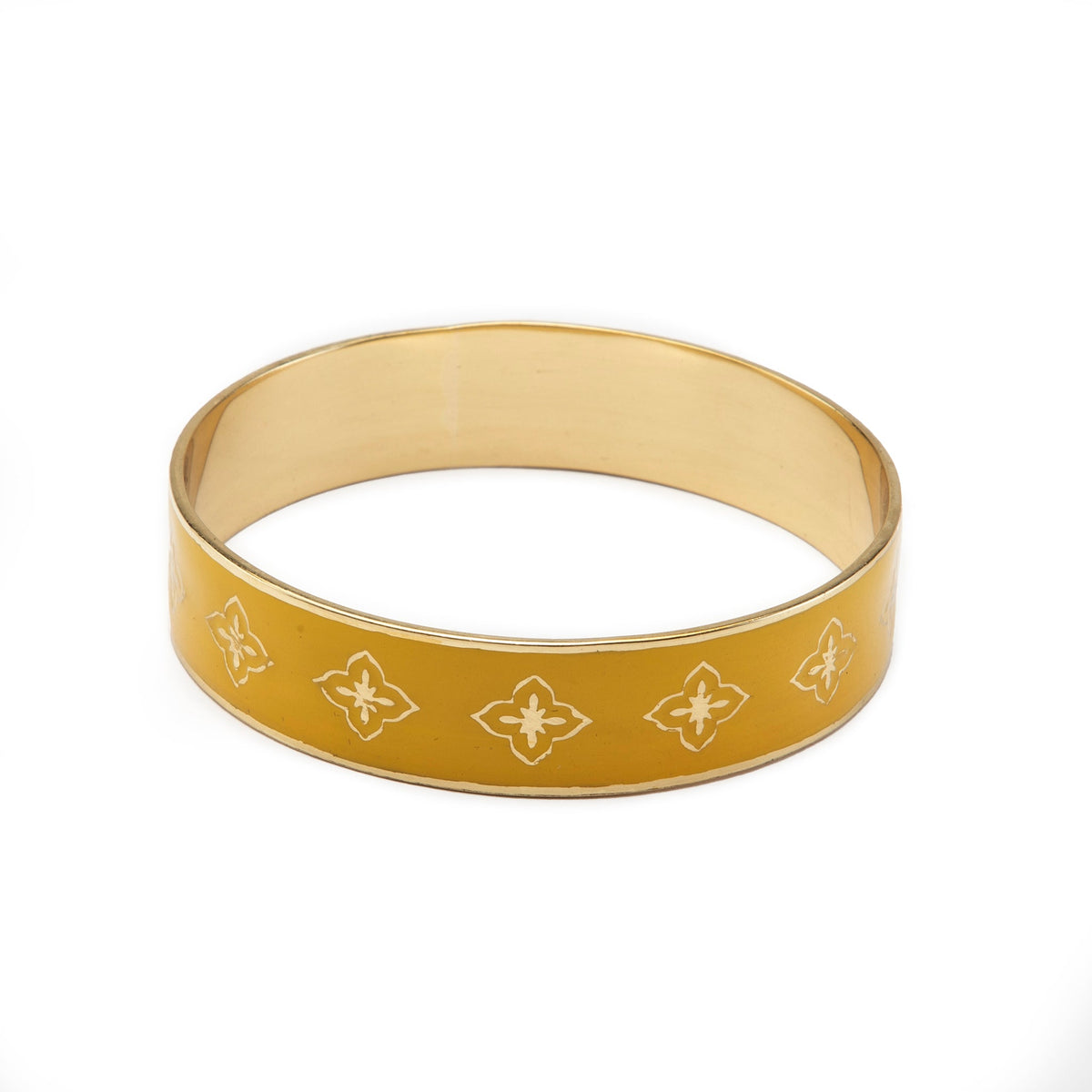 Louis Vuitton Nanogram Strass Bracelet - Gold-Tone Metal Bangle