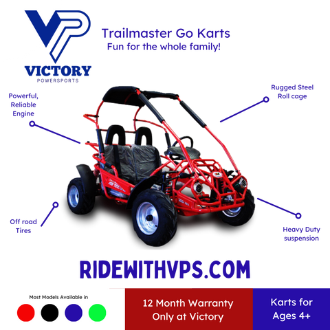 Trailmaster Go Karts for sale at Victory Powersports