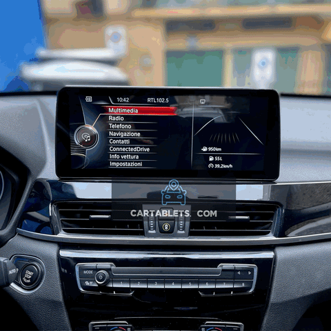 BMW X1 X2 F48 F49 | AUTORADIO APPLE CARPLAY ANDROID AUTO | TELECAMERA POSTERIORE | CAR TABLET  NAVIGATORE GPS USB DAB+ WIFI 4G | CARTABLET AUTORADIO 2DIN STEREO