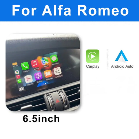 KIT RETROFIT APPLE CARPLAY WIRELESS ANDROID AUTO ALFA ROMEO STELVIO ALFA ROMEO GIULIA 2016-2019 HDMI GPS USB
